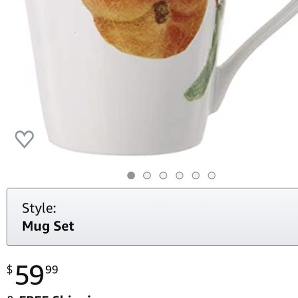 Paula Deen 4pc Set NEW “Georgia’s Bounty”Peach 🍑Apple 🍎 - Picture 3 of 7